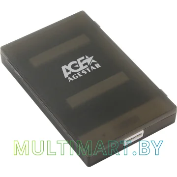 Бокс для жесткого диска AgeStar 3UBCP1-6G (черный) картинка 3